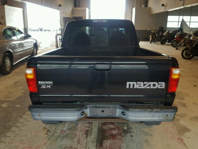 4F4YR12D41TM20351 - 2001 MAZDA B2300 BLACK photo 6