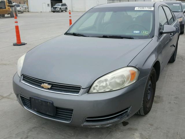 2G1WB55NX89126074 - 2008 CHEVROLET IMPALA LS GRAY photo 2