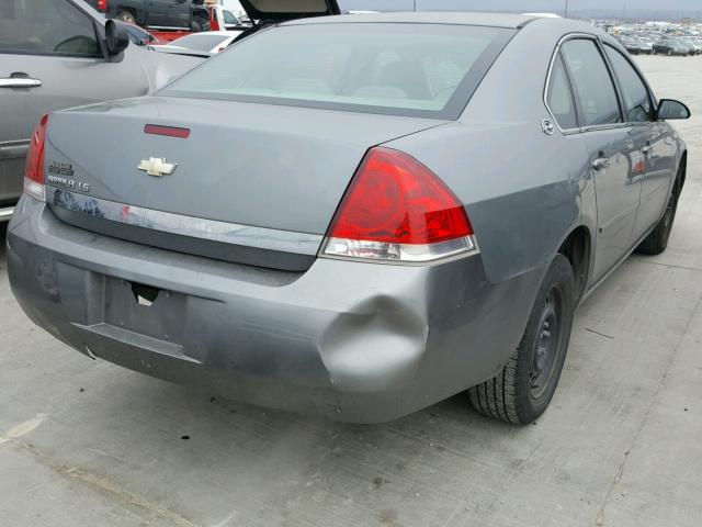 2G1WB55NX89126074 - 2008 CHEVROLET IMPALA LS GRAY photo 4