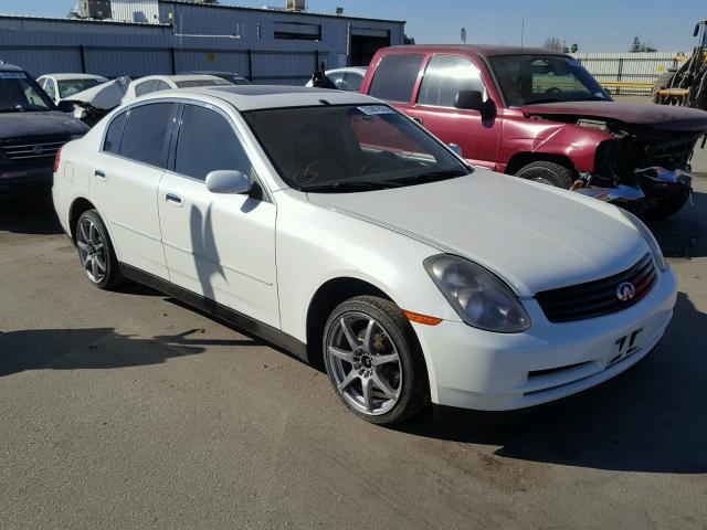 JNKCV51F14M715039 - 2004 INFINITI G35 WHITE photo 1