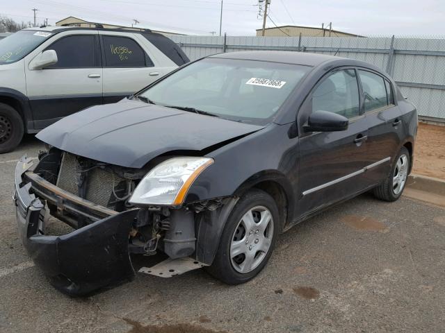 3N1AB6AP4CL647282 - 2012 NISSAN SENTRA 2.0 BLACK photo 2