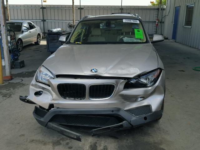 WBAVM1C53EVW53369 - 2014 BMW X1 SDRIVE2 GOLD photo 9