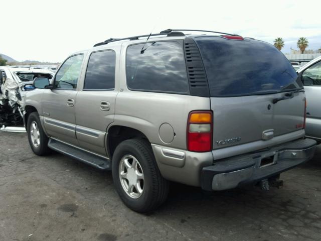 1GKEC13T61J269130 - 2001 GMC YUKON TAN photo 3