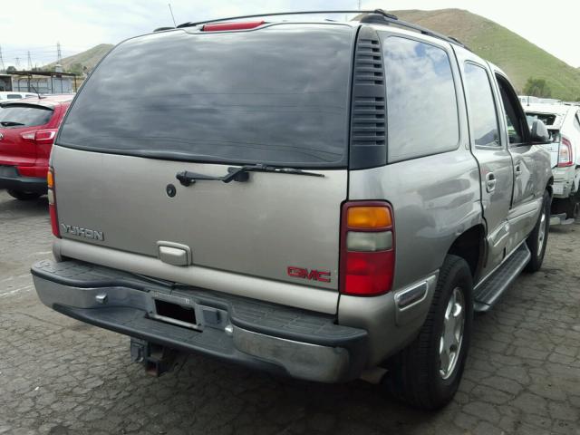 1GKEC13T61J269130 - 2001 GMC YUKON TAN photo 4