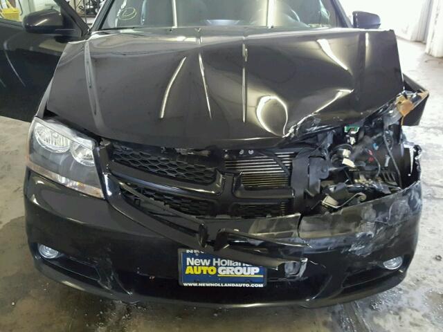 1C3CDZCB1DN554955 - 2013 DODGE AVENGER SX BLACK photo 7