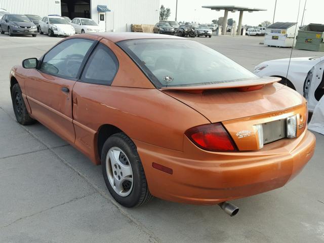 3G2JB12F75S221783 - 2005 PONTIAC SUNFIRE ORANGE photo 3