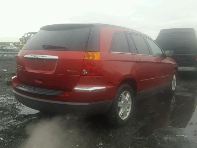 2A4GF68476R734411 - 2006 CHRYSLER PACIFICA T RED photo 4