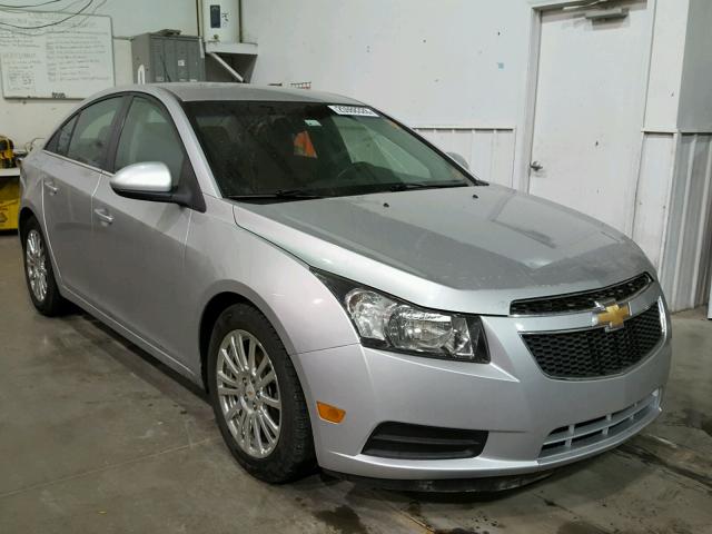 1G1PK5S98B7284031 - 2011 CHEVROLET CRUZE ECO SILVER photo 1