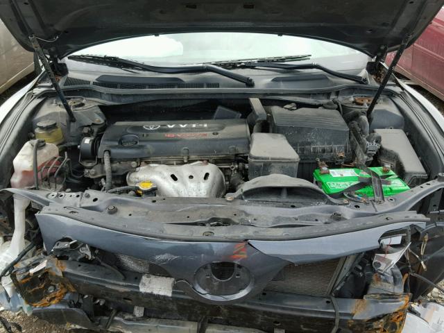 4T1BE46K07U093837 - 2007 TOYOTA CAMRY NEW GRAY photo 7