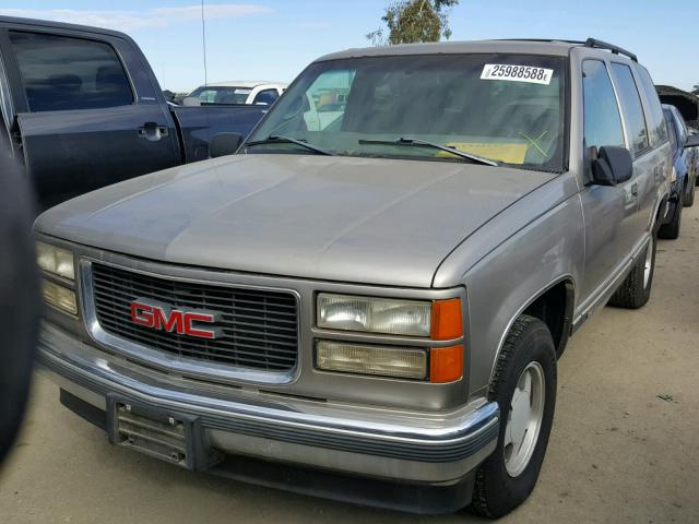 1GKEC13R0XJ729251 - 1999 GMC YUKON BEIGE photo 2