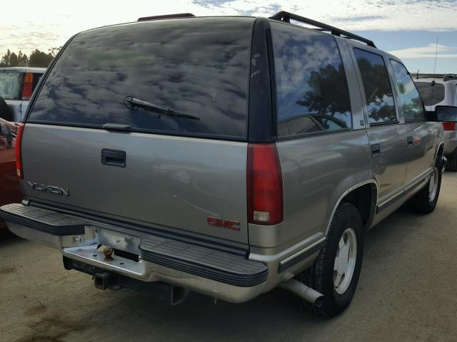 1GKEC13R0XJ729251 - 1999 GMC YUKON BEIGE photo 4