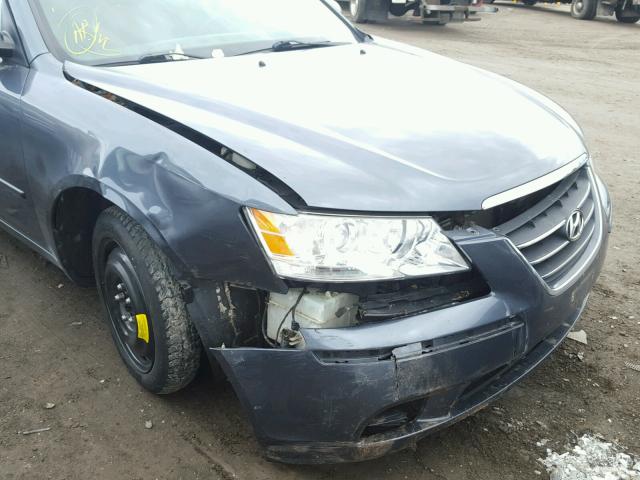 5NPET4AC4AH588275 - 2010 HYUNDAI SONATA GLS GRAY photo 9