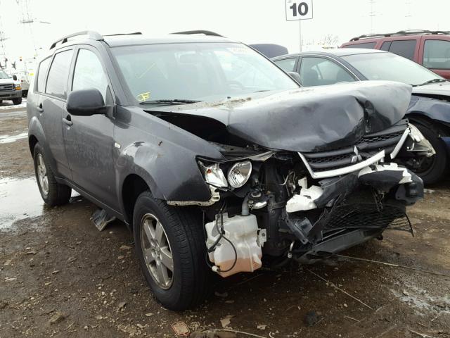 JA4MT31X77Z002933 - 2007 MITSUBISHI OUTLANDER BLACK photo 1