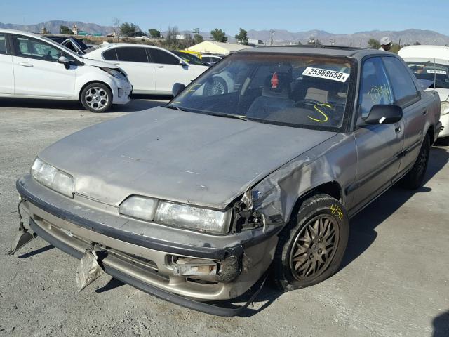 JH4DB1652LS033805 - 1990 ACURA INTEGRA LS TAN photo 2