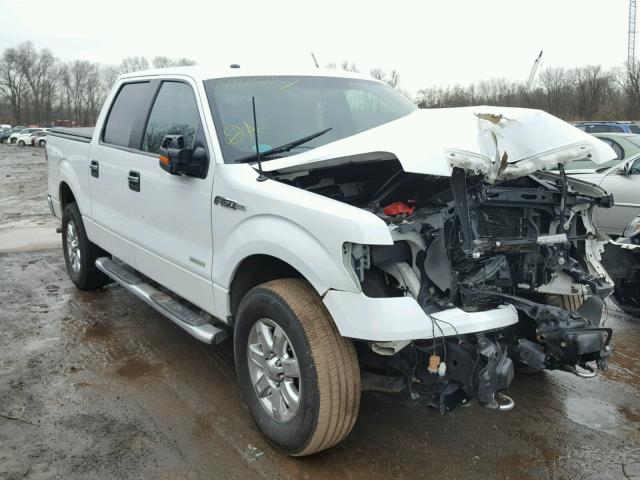 1FTFW1ET6DFC99594 - 2013 FORD F150 SUPER WHITE photo 1