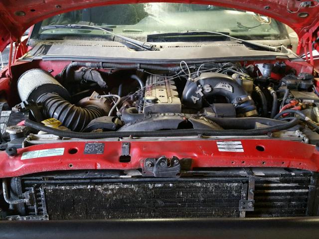 3B7KF23682M264683 - 2002 DODGE RAM 2500 RED photo 7