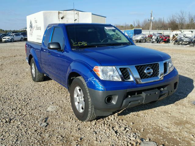 1N6AD0CU9CN700210 - 2012 NISSAN FRONTIER S BLUE photo 1