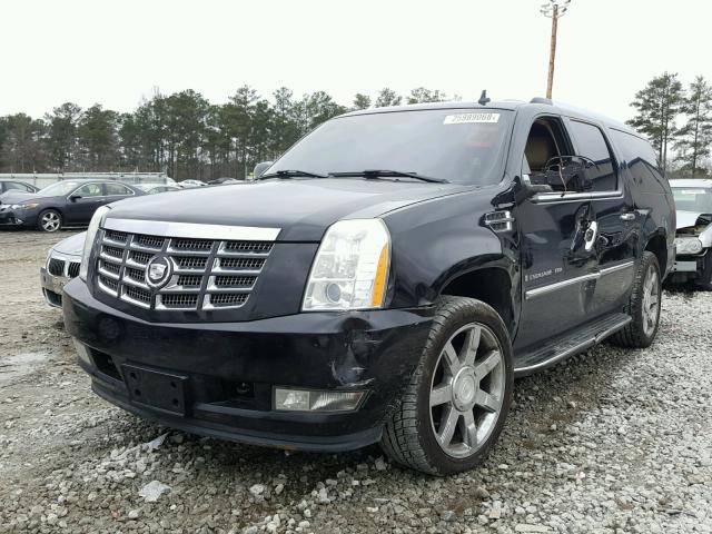 1GYFK66837R430433 - 2007 CADILLAC ESCALADE E BLACK photo 2