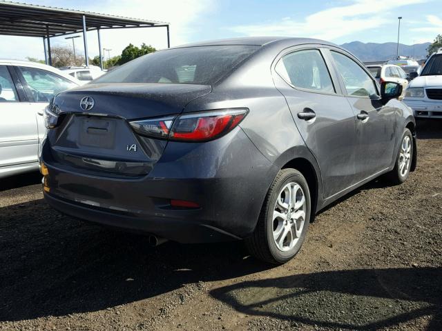 3MYDLBZV2GY132049 - 2016 TOYOTA SCION IA CHARCOAL photo 4