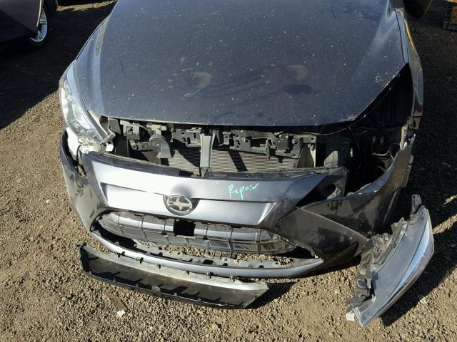 3MYDLBZV2GY132049 - 2016 TOYOTA SCION IA CHARCOAL photo 9