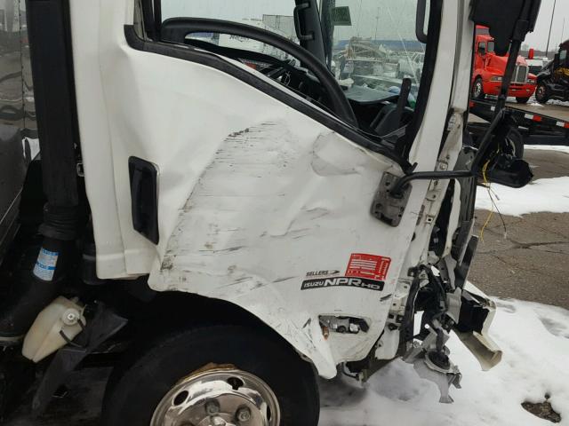 JALC4W160D7002561 - 2013 ISUZU NPR HD WHITE photo 9