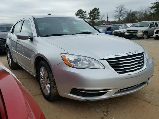 1C3CCBAB0CN207662 - 2012 CHRYSLER 200 LX SILVER photo 1