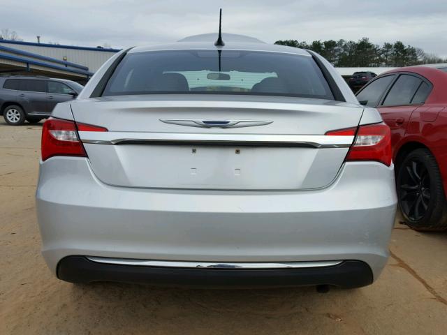 1C3CCBAB0CN207662 - 2012 CHRYSLER 200 LX SILVER photo 9