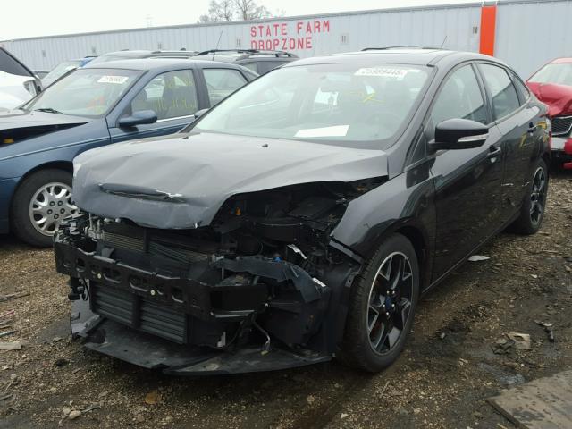 1FADP3F20DL379857 - 2013 FORD FOCUS SE BLACK photo 2