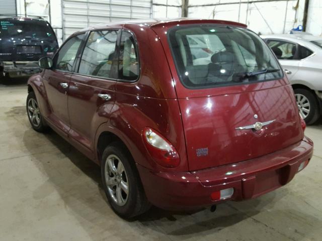 3A4FY58B66T359865 - 2006 CHRYSLER PT CRUISER RED photo 3