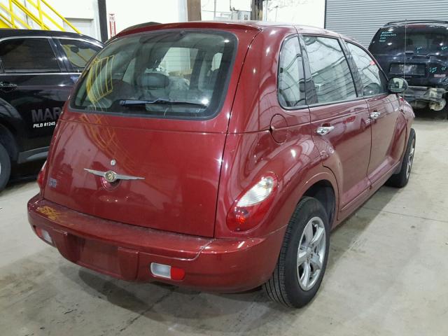 3A4FY58B66T359865 - 2006 CHRYSLER PT CRUISER RED photo 4