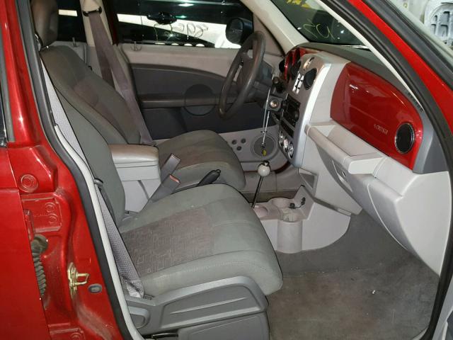 3A4FY58B66T359865 - 2006 CHRYSLER PT CRUISER RED photo 5