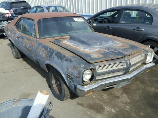 2Y27M2L117457 - 1972 PONTIAC VENTURA GRAY photo 1