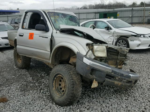 4TAPM62N6YZ600099 - 2000 TOYOTA TACOMA GRAY photo 1