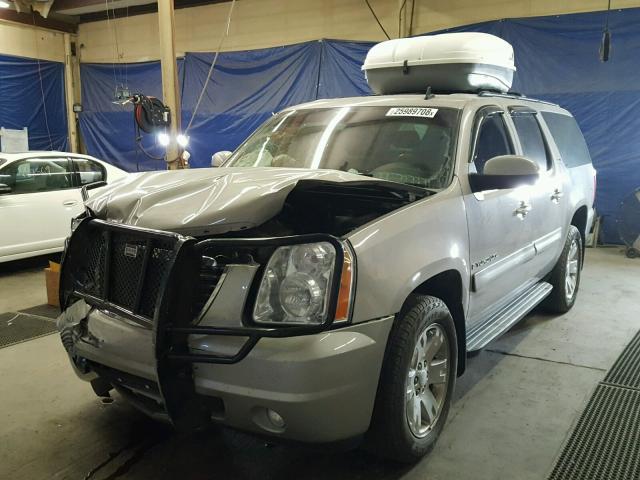 1GKFK16348J247155 - 2008 GMC YUKON XL K TAN photo 2