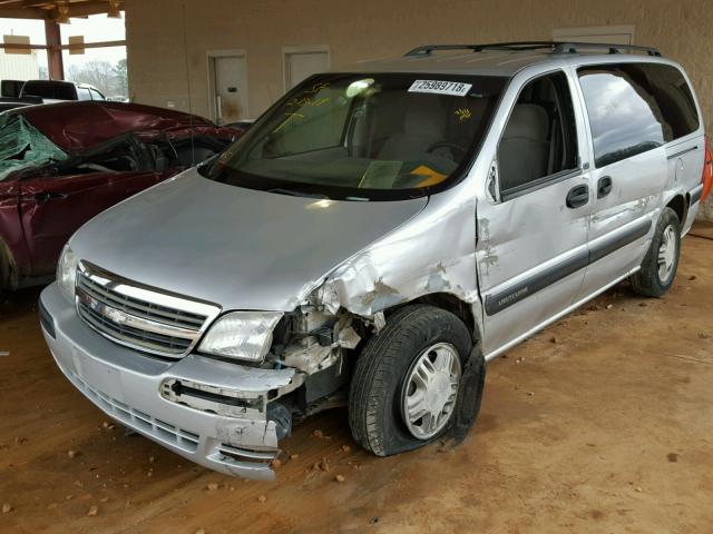 1GNDX03E72D106310 - 2002 CHEVROLET VENTURE SILVER photo 2