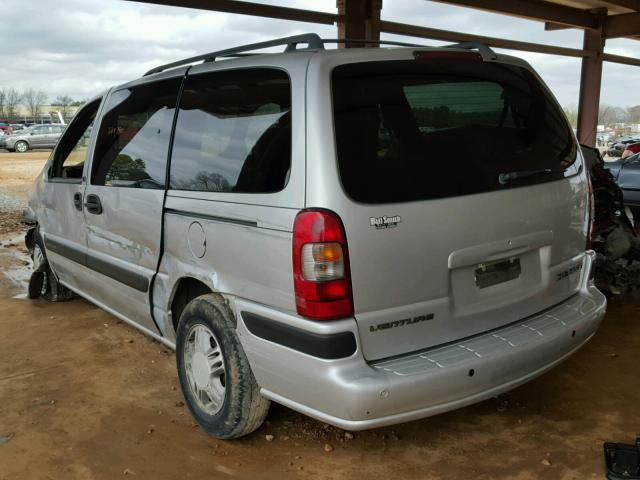 1GNDX03E72D106310 - 2002 CHEVROLET VENTURE SILVER photo 3