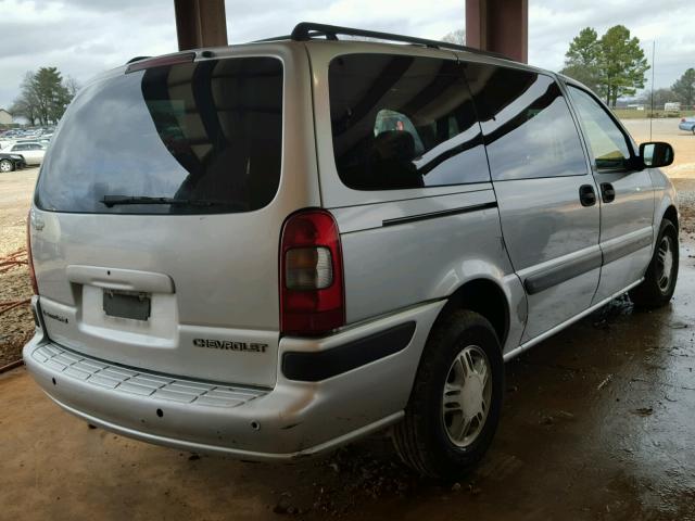 1GNDX03E72D106310 - 2002 CHEVROLET VENTURE SILVER photo 4