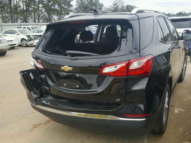 2GNAXJEV9J6112421 - 2018 CHEVROLET EQUINOX LT BLACK photo 4