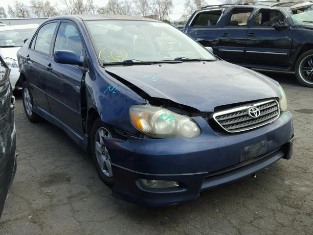 1NXBR32E47Z917837 - 2007 TOYOTA COROLLA CE BLUE photo 1