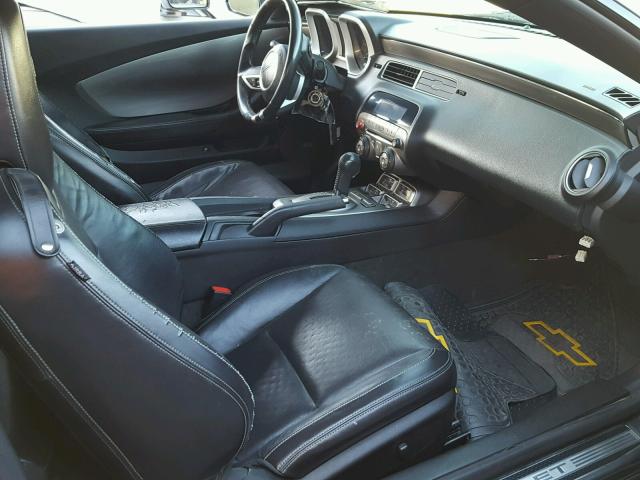 2G1FK1EJ3A9132360 - 2010 CHEVROLET CAMARO SS GRAY photo 5