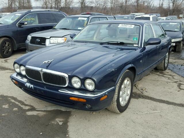 SAJDA23C51LF30372 - 2001 JAGUAR XJ8 L BLUE photo 2