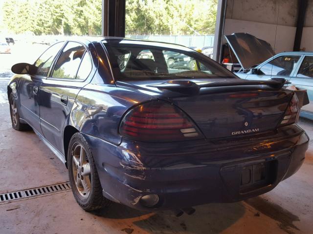 1G2NF52E84M571605 - 2004 PONTIAC GRAND AM S BLUE photo 3