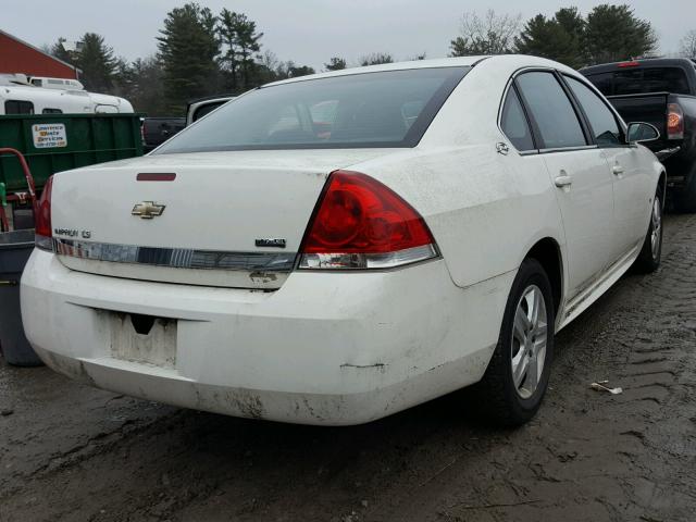 2G1WB57K191152176 - 2009 CHEVROLET IMPALA LS WHITE photo 9