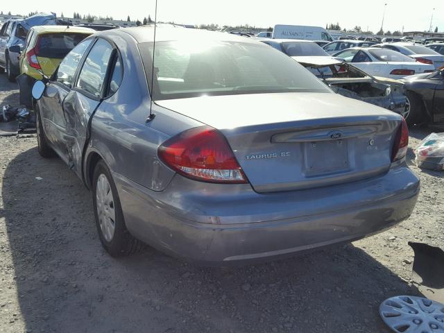 1FAFP53U67A193234 - 2007 FORD TAURUS SE GRAY photo 3