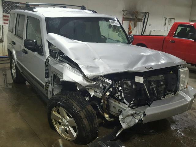 1J8HG48N76C221472 - 2006 JEEP COMMANDER SILVER photo 1