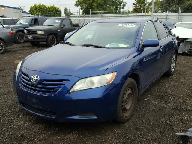 4T4BE46K98R034342 - 2008 TOYOTA CAMRY CE BLUE photo 2