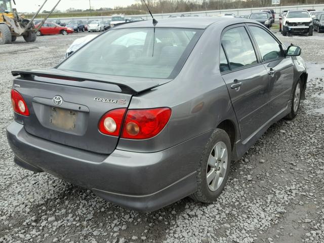 1NXBR32E26Z585122 - 2006 TOYOTA COROLLA CE GRAY photo 4