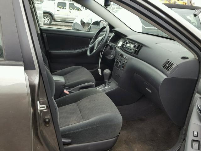 1NXBR32E26Z585122 - 2006 TOYOTA COROLLA CE GRAY photo 5