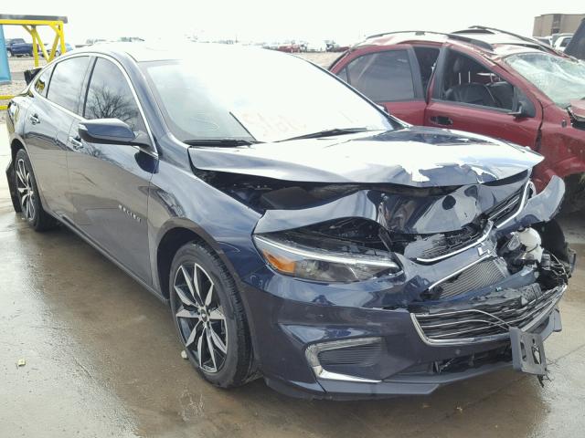 1G1ZH5SX3HF152301 - 2017 CHEVROLET MALIBU PRE BLUE photo 1