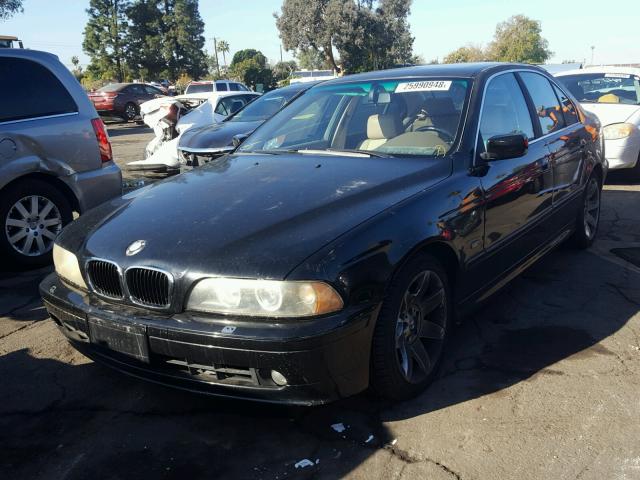 WBADT43432GY41929 - 2002 BMW 525 I AUTO BLACK photo 2